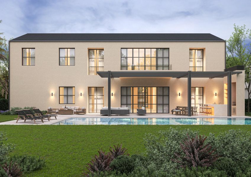 Back Yard Dusk Back Yard Dusk