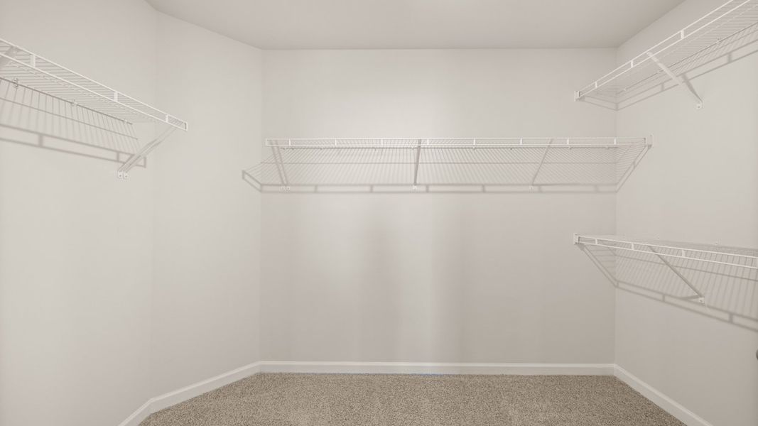 Spacious, unfurnished interior of a new home in Brookland Commons, Monroe (Image 21).