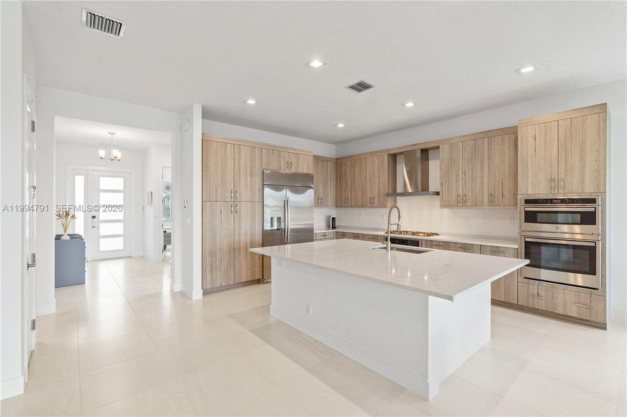 Furnished interior view inside a new home in , Boca Raton (Image 49).