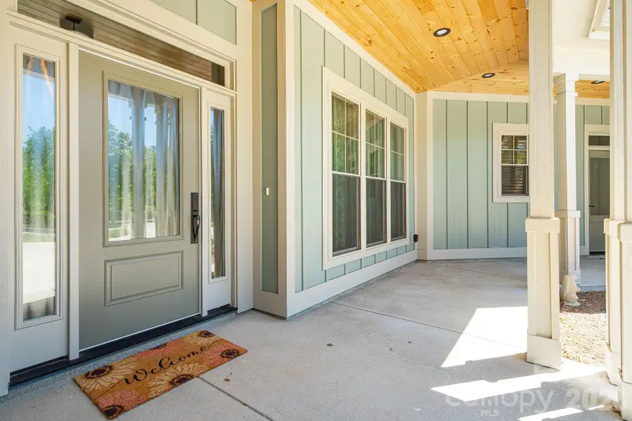 Exterior details and patio area of a home in , Flat Rock (Image 4).