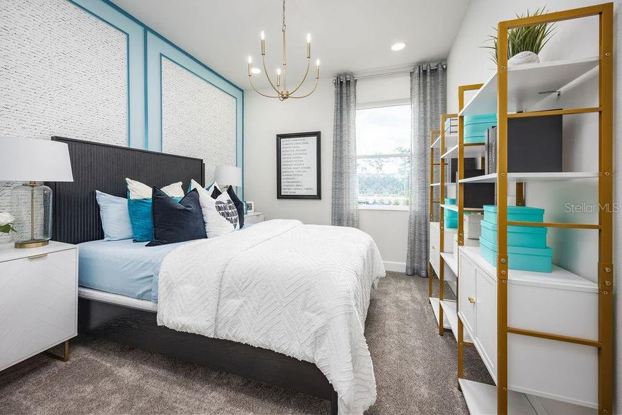 Furnished interior view inside a new home in Center Lake on the Park, St. Cloud (Image 16). Furnished interior view inside a new home in Center Lake on the Park, St. Cloud (Image 16).