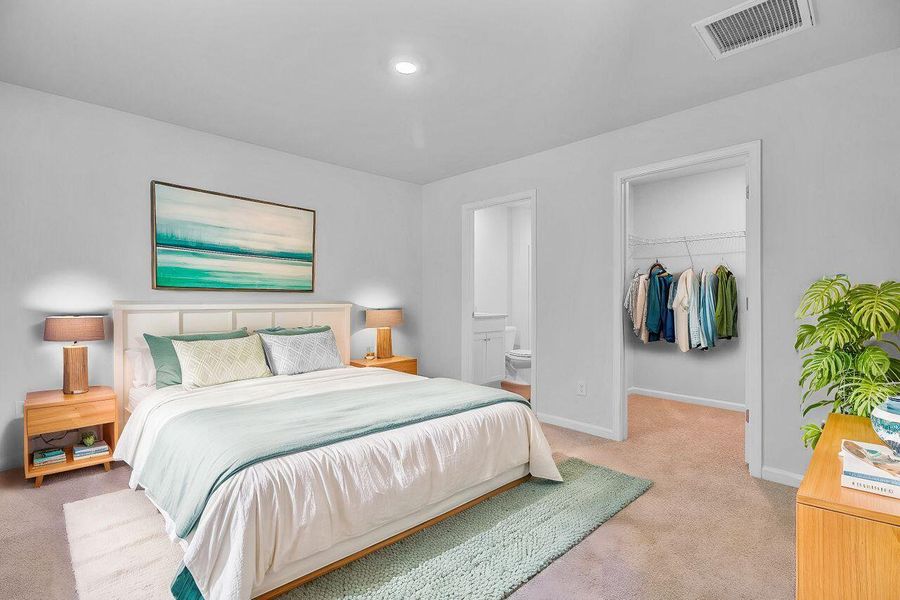 Furnished interior view inside a new home in Stone Ridge, Moncks Corner (Image 11).