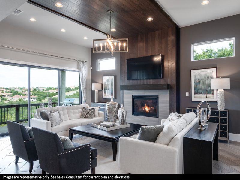 Furnished interior view inside a new home in Arcadia, Brentwood (Image 5).