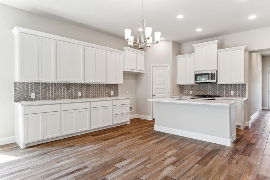 Furnished interior view inside a new home in Escondido, Magnolia (Image 8).