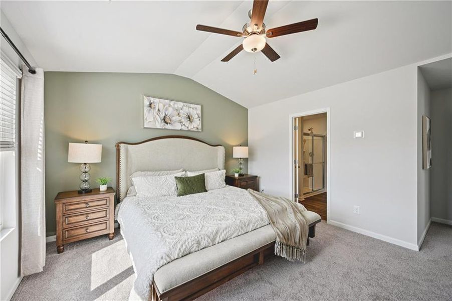 Furnished interior view inside a new home in Creekside Village, Lithonia (Image 22).