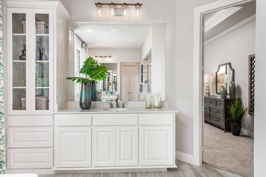 Furnished interior view inside a new home in NorthGlen, Haslet (Image 35). Furnished interior view inside a new home in NorthGlen, Haslet (Image 35).