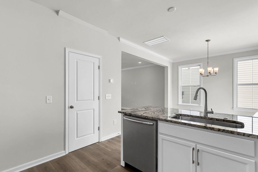 Furnished interior view inside a new home in Abbey Walk, Moncks Corner (Image 4). Furnished interior view inside a new home in Abbey Walk, Moncks Corner (Image 4).
