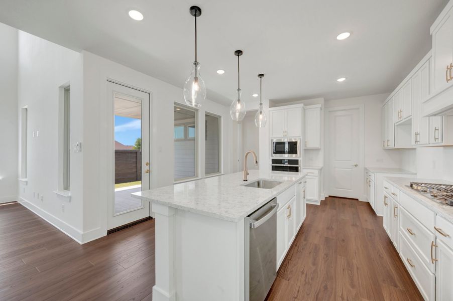 Furnished interior view inside a new home in Painted Tree, McKinney (Image 9). Furnished interior view inside a new home in Painted Tree, McKinney (Image 9).