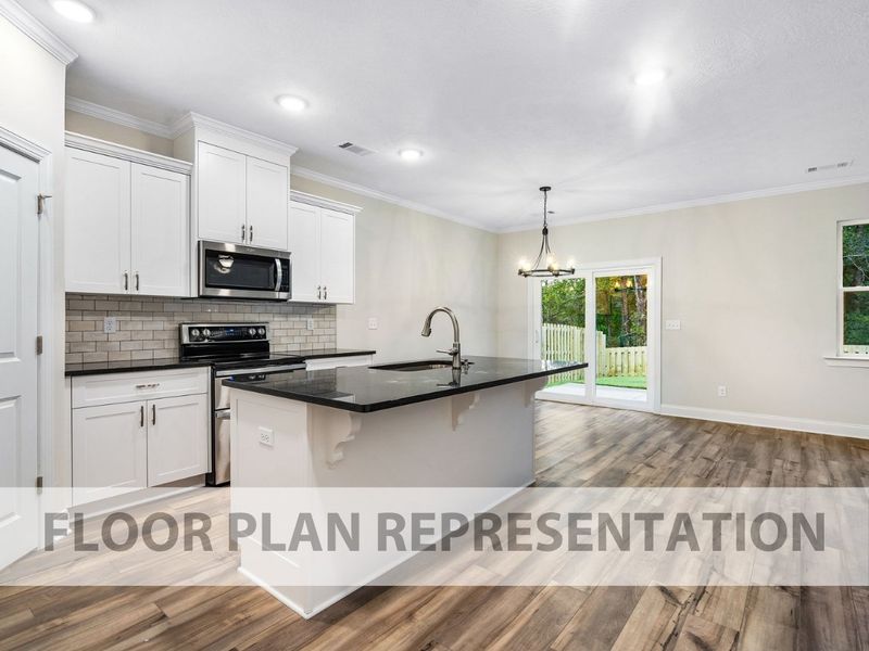 Modern Kitchen | 1486 Plan by Ivey Homes Modern Kitchen | 1486 Plan by Ivey Homes