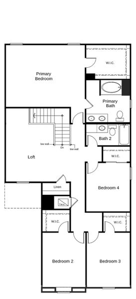 2D floor plan layout of this home in Hickory Ranch, Auburndale, FL (Image 3). 2D floor plan layout of this home in Hickory Ranch, Auburndale, FL (Image 3).