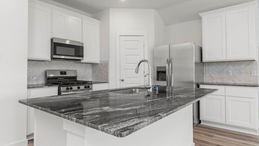 Representative furnished interior of a home built from the Justin by D.R. Horton in Lago Mar, Texas City (Image 8). Representative furnished interior of a home built from the Justin by D.R. Horton in Lago Mar, Texas City (Image 8).