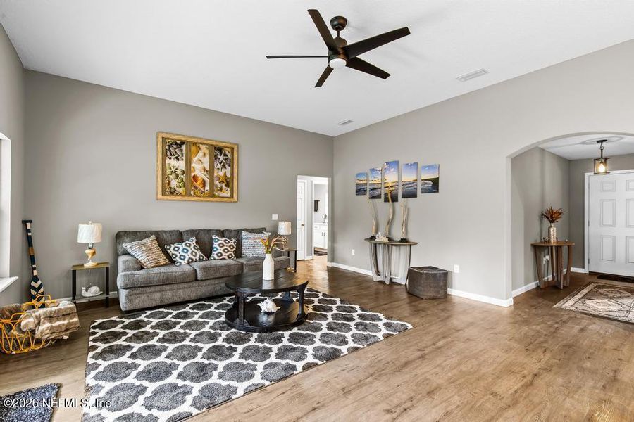 Furnished interior view inside a new home in , Callahan (Image 26).