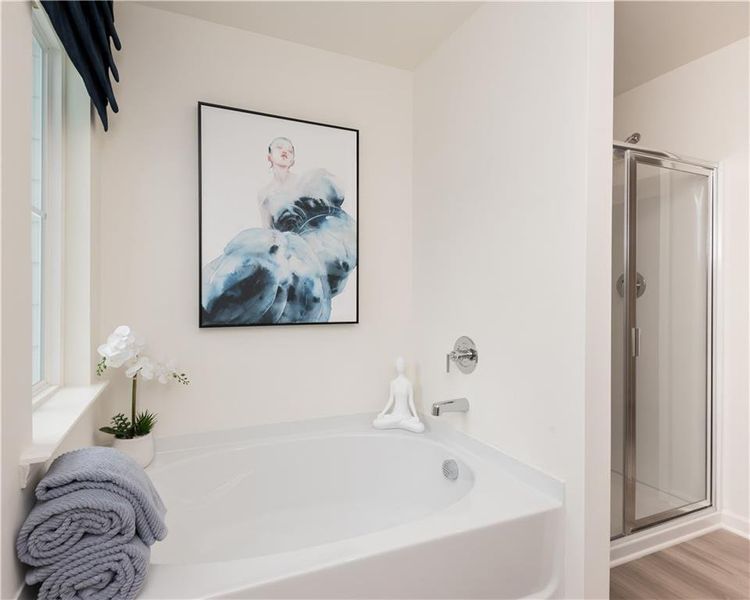 Furnished interior view inside a new home in , Conyers (Image 5).