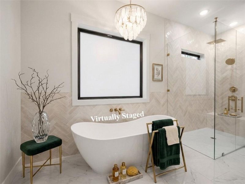 Furnished interior view inside a new home in , Gainesville (Image 46).