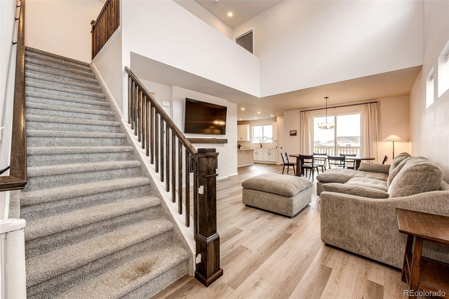 Furnished interior view inside a new home in , Colorado Springs (Image 28).