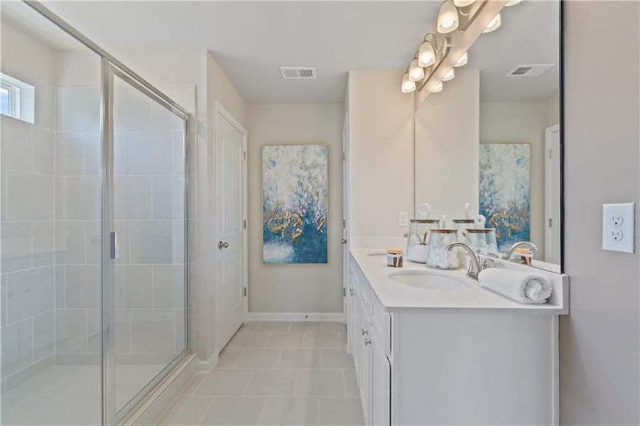 Furnished interior view inside a new home in Cooper Park, McDonough (Image 10).