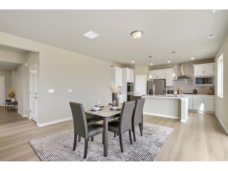 Furnished interior view inside a new home in Country Club Reserve, Fort Collins (Image 30).