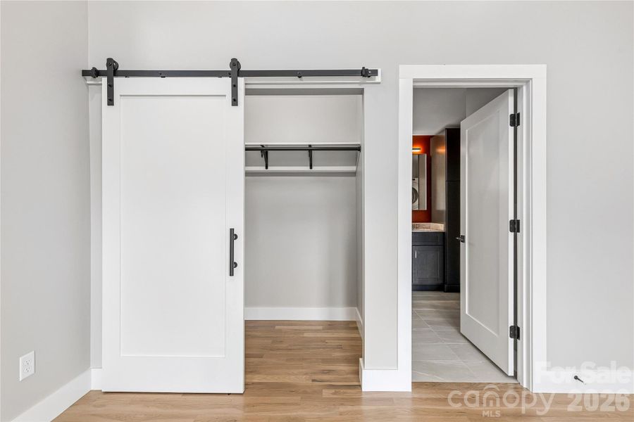 Master bedroom closet