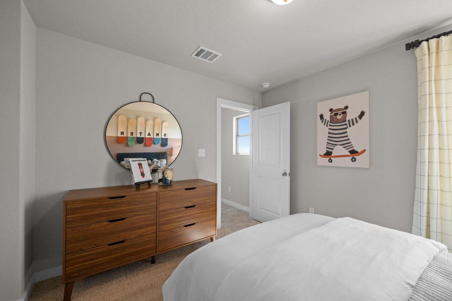 Secondary Bedroom - Representative Photo