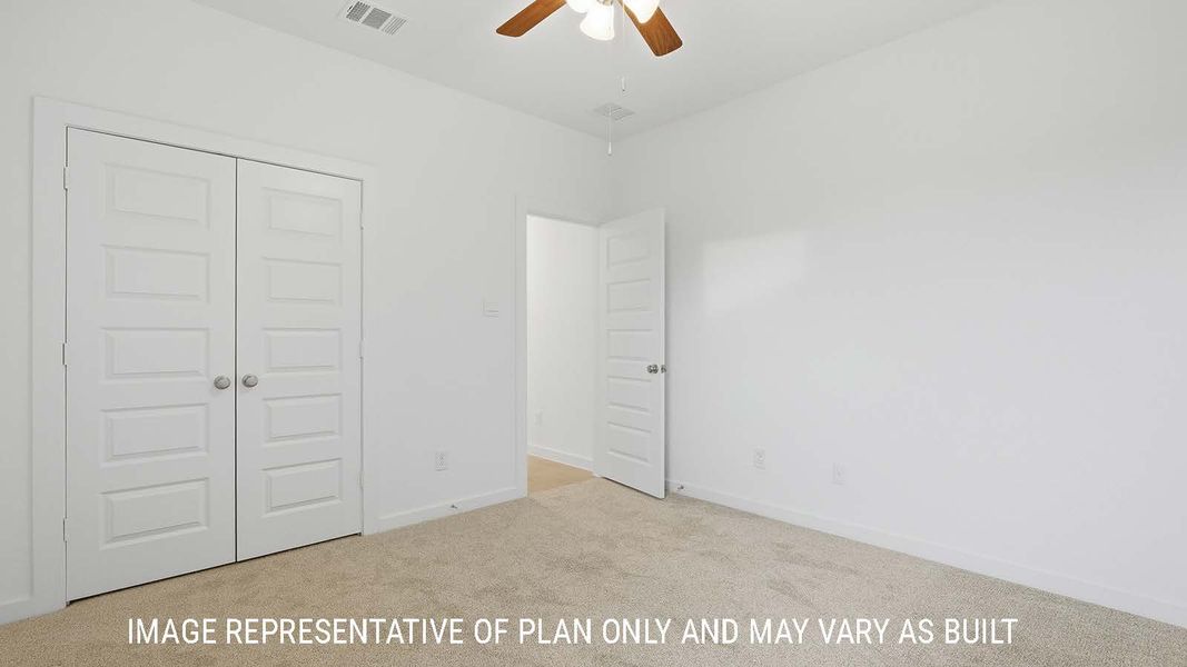 Representative unfurnished interior of a home built from the Berkshire by D.R. Horton in The Woods, Lumberton (Image 29). Representative unfurnished interior of a home built from the Berkshire by D.R. Horton in The Woods, Lumberton (Image 29).
