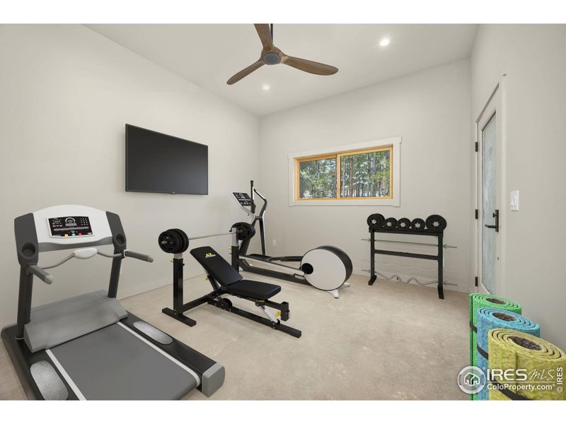 Flex Room virtually staged Flex Room virtually staged