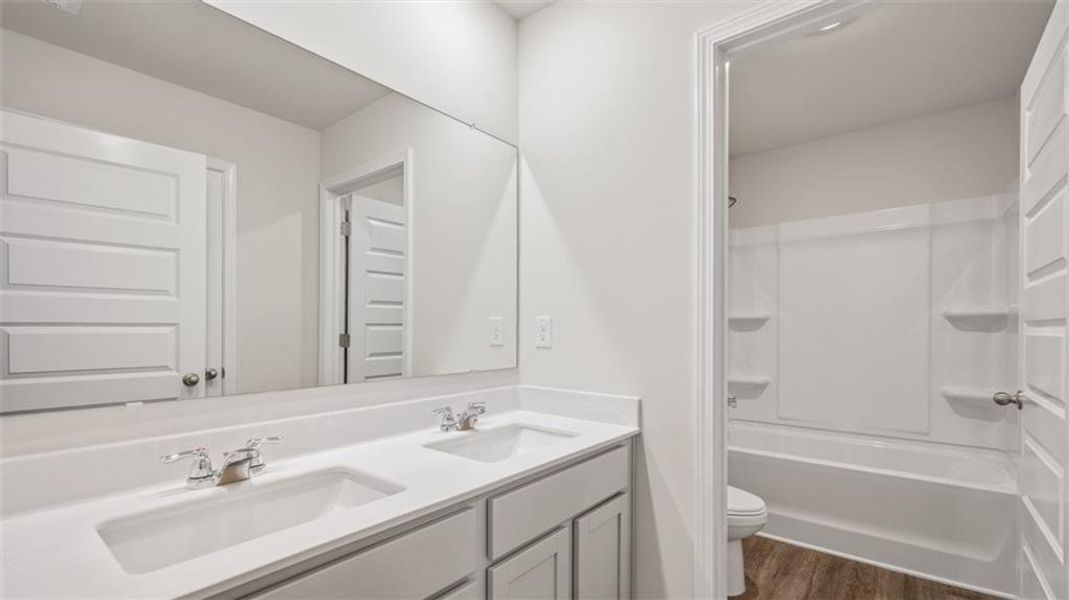Furnished interior view inside a new home in Independence, Loganville (Image 3).