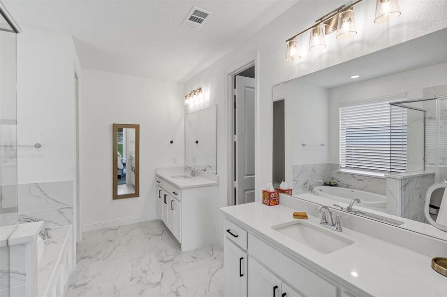 Furnished interior view inside a new home in , Newark (Image 16).