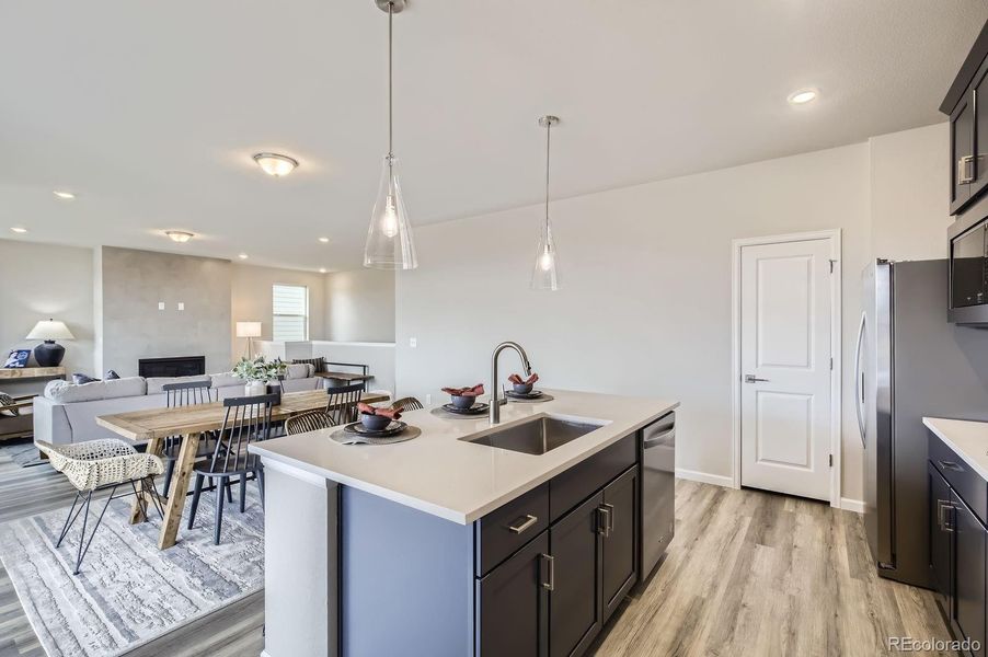 Furnished interior view inside a new home in Wolf Creek Run, Strasburg (Image 13).
