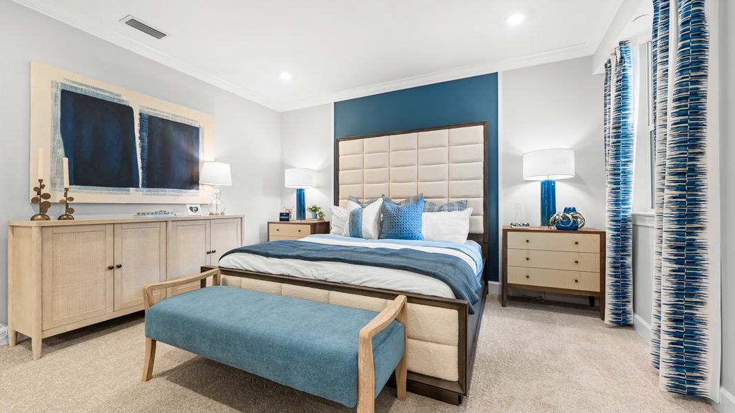 Representative furnished interior of a home built from the Vitale by Taylor Morrison in Esplanade by the Islands Coach Homes, Naples (Image 14).