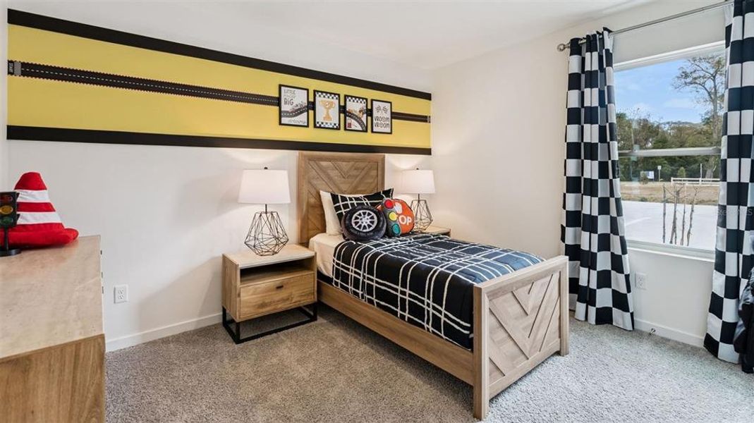 Furnished interior view inside a new home in Harmony West, St. Cloud (Image 7).