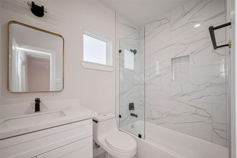 Furnished interior view inside a new home in , Houston (Image 6).