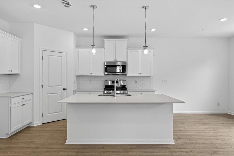Furnished interior view inside a new home in Heritage River, Euharlee (Image 6).