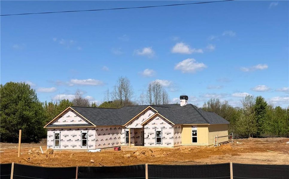 In-progress construction of a new home in , Winder, GA (Image 31).