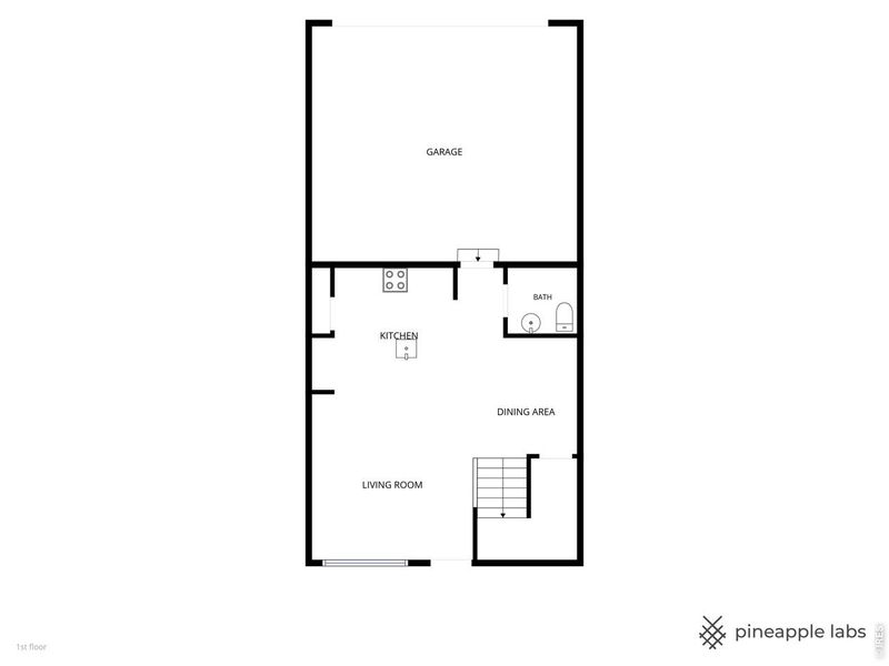 2D floor plan layout of this home in , Broomfield, CO (Image 3).