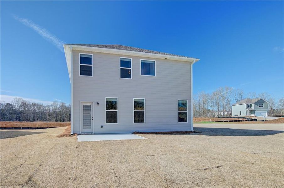 Exterior details and patio area of a home in Chapel Hill, Newnan (Image 4).