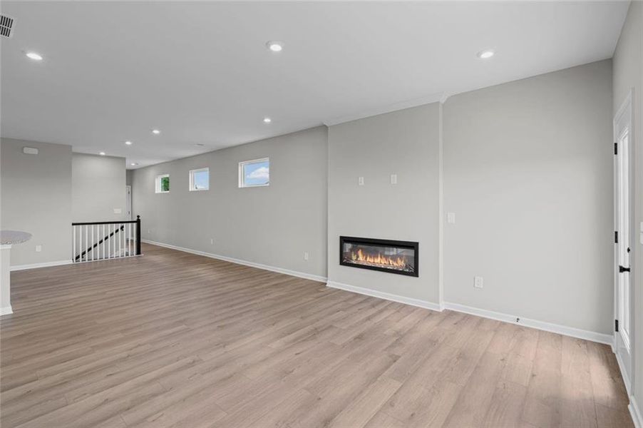 Spacious, unfurnished interior of a new home in Villas at Gold Creek, Dawsonville (Image 31).