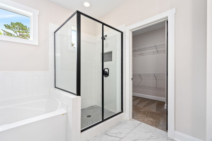 Furnished interior view inside a new home in Hammett Woods, Hogansville (Image 10).