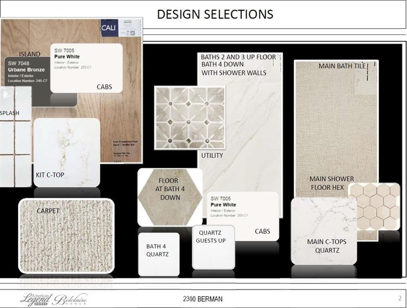 Representative photo of design selections for 2300 Berman Street Representative photo of design selections for 2300 Berman Street