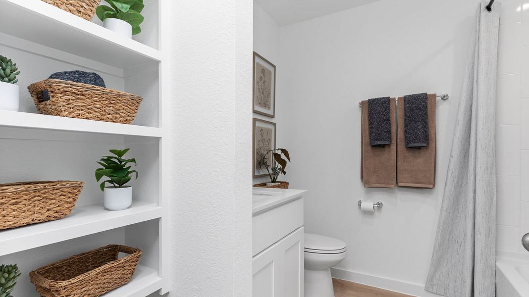 Representative furnished interior of a home built from the Huntsville by D.R. Horton in Lago Mar, Texas City (Image 15). Representative furnished interior of a home built from the Huntsville by D.R. Horton in Lago Mar, Texas City (Image 15).