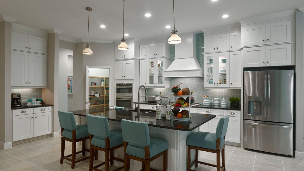 Furnished interior view inside a new home in Canoe Creek Real Estate and Homes for Sale in Parrish, FL - Neal Communities, Parrish (Image 40).