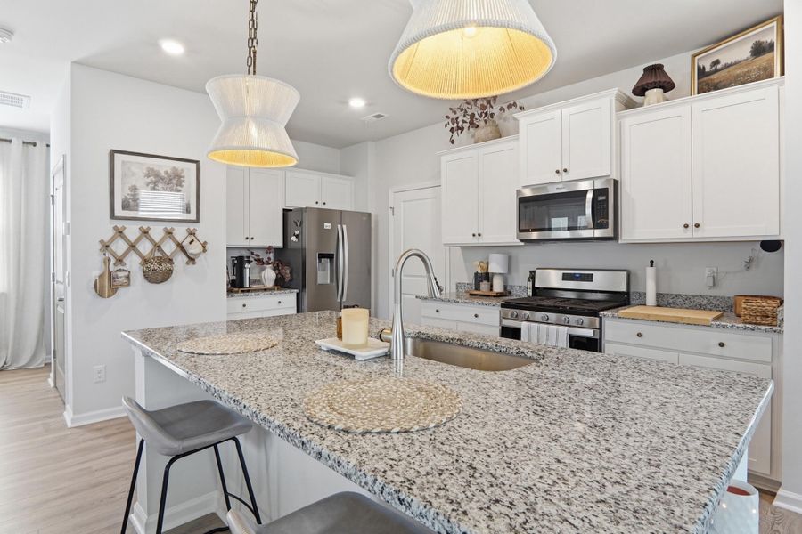 Furnished interior view inside a new home in Founders Corner, Lincolnville (Image 15).