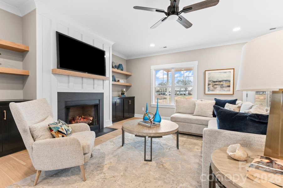 Furnished interior view inside a new home in , Lexington (Image 29).