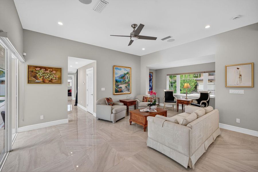 Furnished interior view inside a new home in , Fort Lauderdale (Image 5).