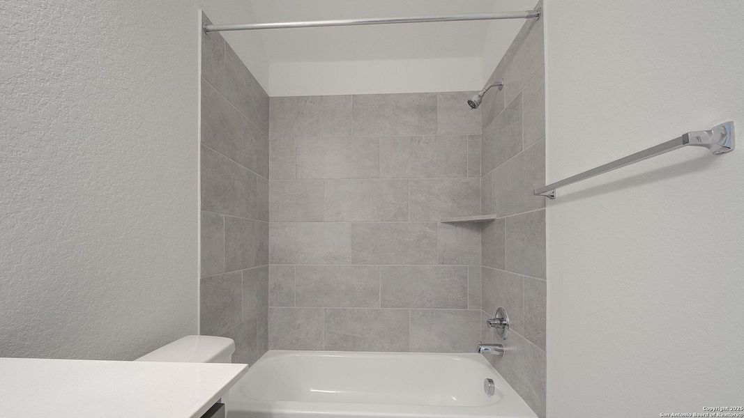 Furnished interior view inside a new home in Alsatian Oaks 50', Castroville (Image 12).