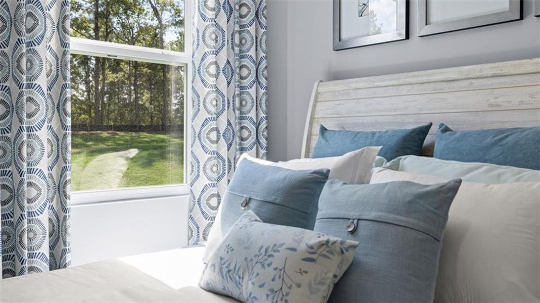 Furnished interior view inside a new home in Jackson Landing, Jefferson (Image 57). Furnished interior view inside a new home in Jackson Landing, Jefferson (Image 57).