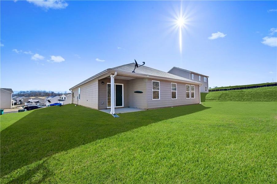 Exterior details and patio area of a home in Kingston Park, Kingston (Image 22).