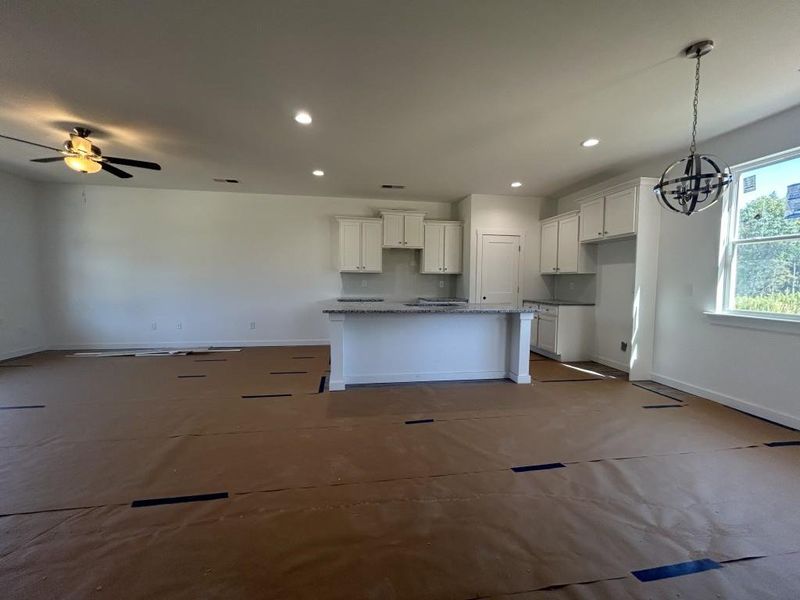 In-progress construction of a new home in Red Bird Manor, Jefferson, GA (Image 17).