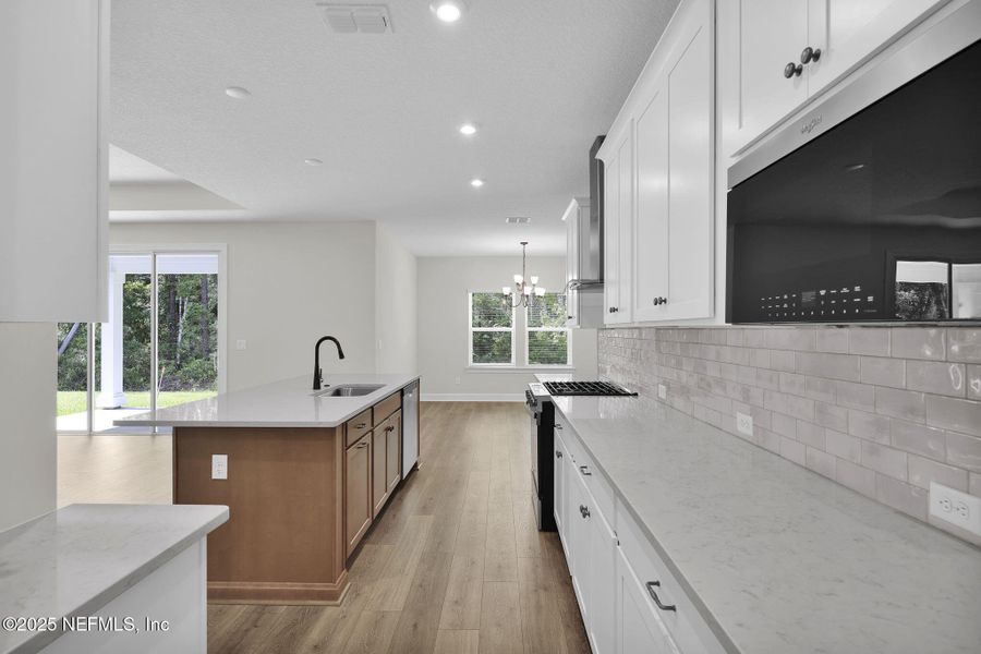 Furnished interior view inside a new home in Trailmark - Phase 10, St. Augustine (Image 11). Furnished interior view inside a new home in Trailmark - Phase 10, St. Augustine (Image 11).