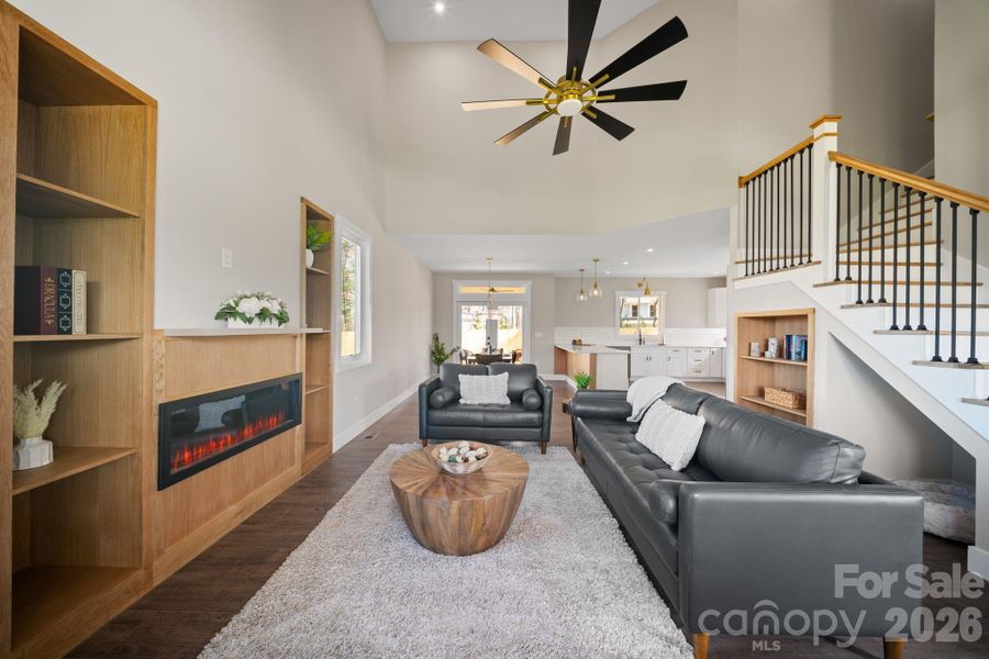 Furnished interior view inside a new home in , Asheville (Image 9).