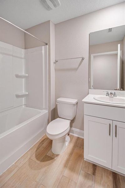 Furnished interior view inside a new home in Sawmill Branch, Palm Coast (Image 9). Furnished interior view inside a new home in Sawmill Branch, Palm Coast (Image 9).